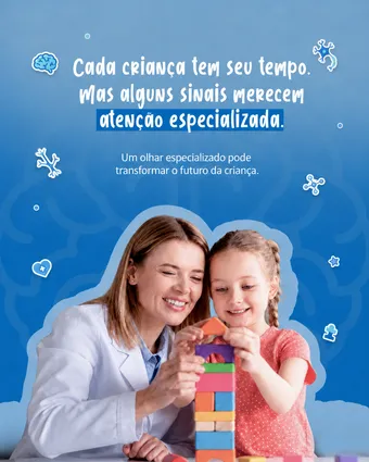 Peça produzida pela V2 Data Soluções para clínica de saúde