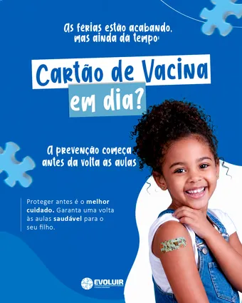 Peça produzida pela V2 Data Soluções para clínica de saúde