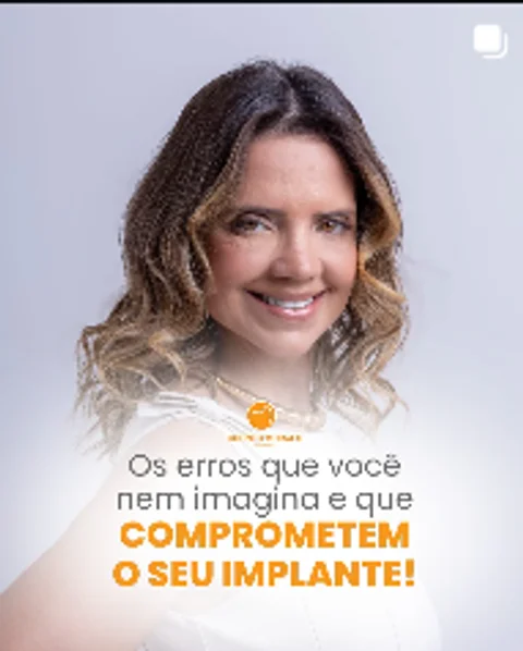Publicação sobre erros que comprometem o implante